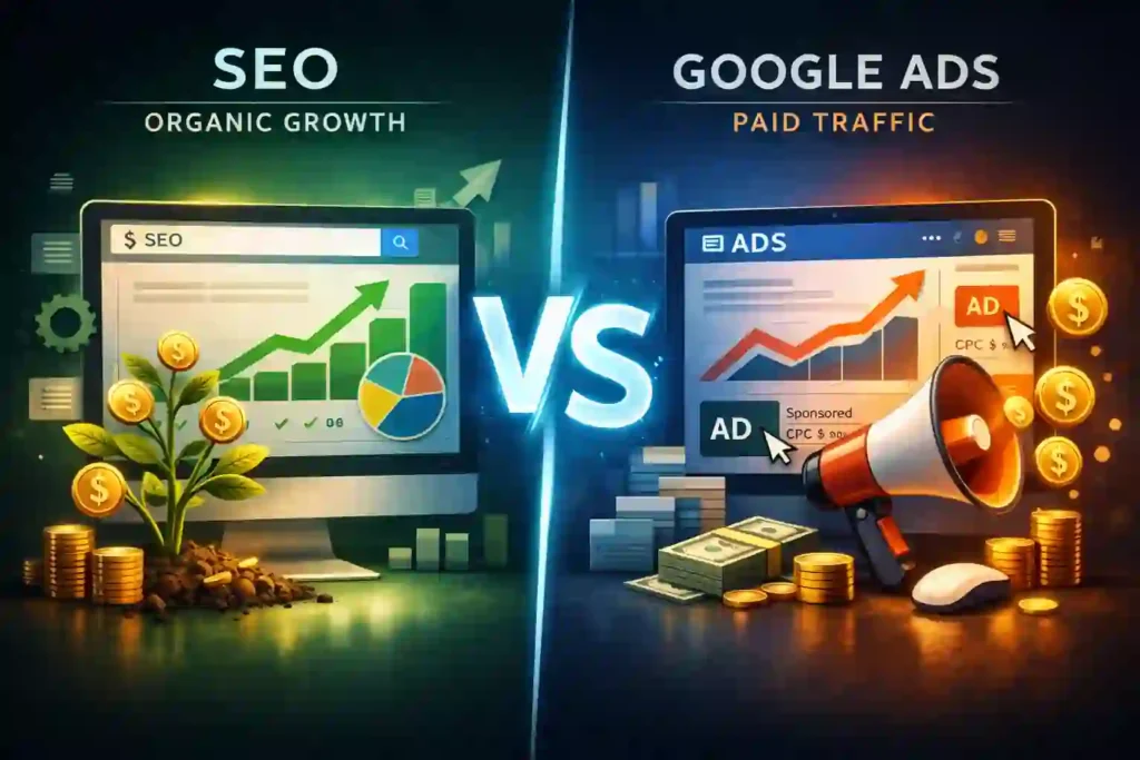SEO vs Google Ads